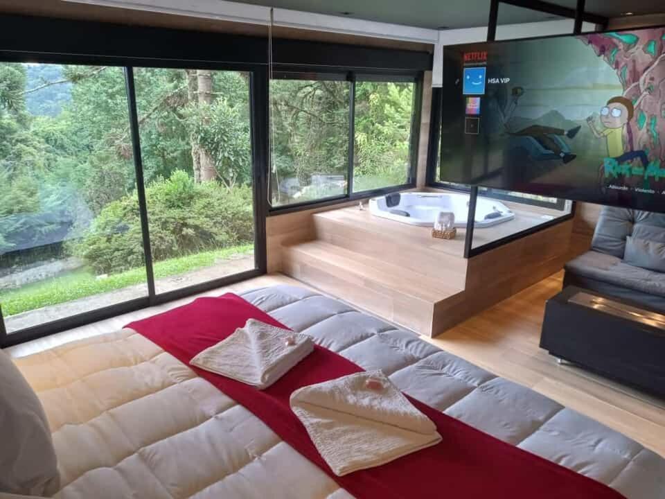 Hospedagem Spa Da Alma モンテ・ヴェルデ エクステリア 写真